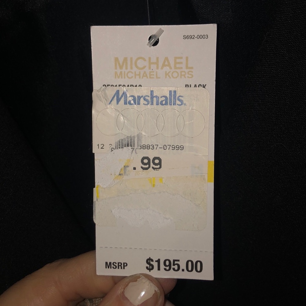 NWT michael Kors jacket black m blazer - Picture 3 of 5